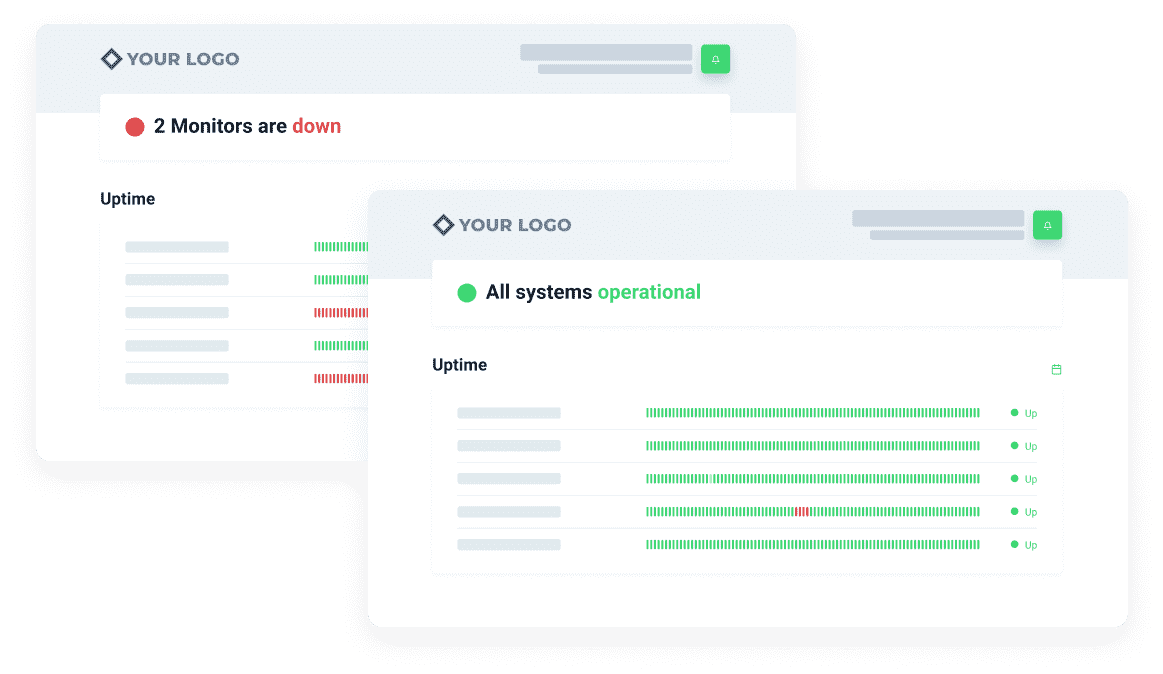 Same price 100 status pages image