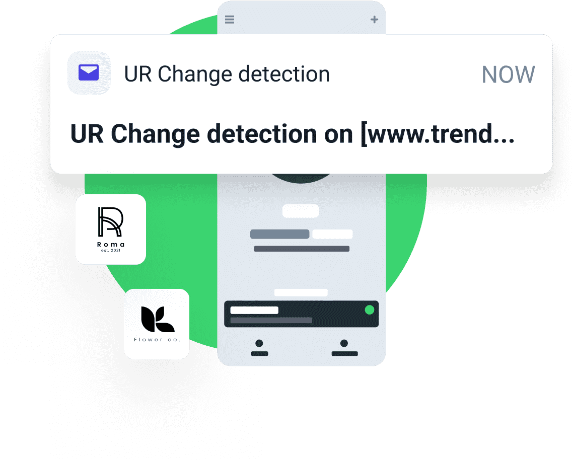 Instant alerts on changes